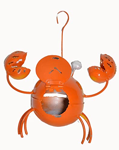 WorldBazzar Beautiful Unique SEA Ocean Crab Candle Holder Metal Tropical Island Hanging Art