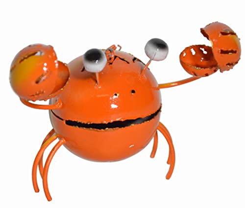 WorldBazzar Beautiful Unique SEA Ocean Crab Candle Holder Metal Tropical Island Hanging Art