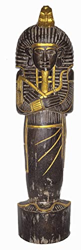 WorldBazzar King TUT Egyptian 3' Pharaoh GOD Mummy Casket Sarcophagus Spirit Like Indiana Jones Egypt