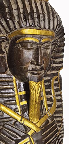 WorldBazzar King TUT Egyptian 3' Pharaoh GOD Mummy Casket Sarcophagus Spirit Like Indiana Jones Egypt