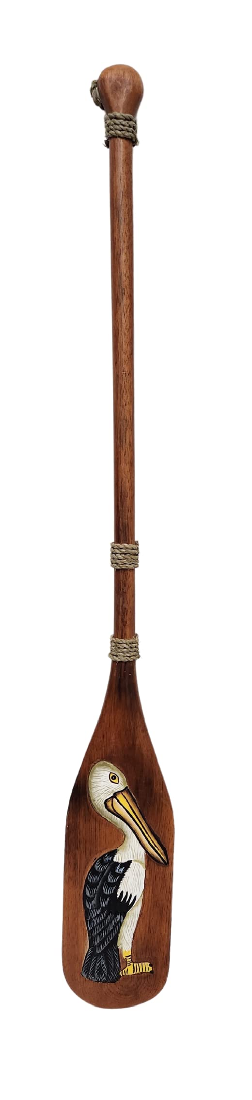 40" Nautical Oar Paddle with Pelican Wooden Wall Art Decor 40"