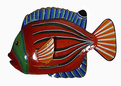 Beautiful Unique Fish Metal Hanging Wall Art