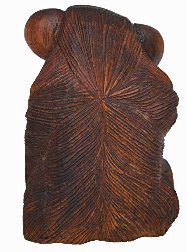 WorldBazzar Bad Monkey Rude Smoking Cigar Pipe atue 6 in,Brown