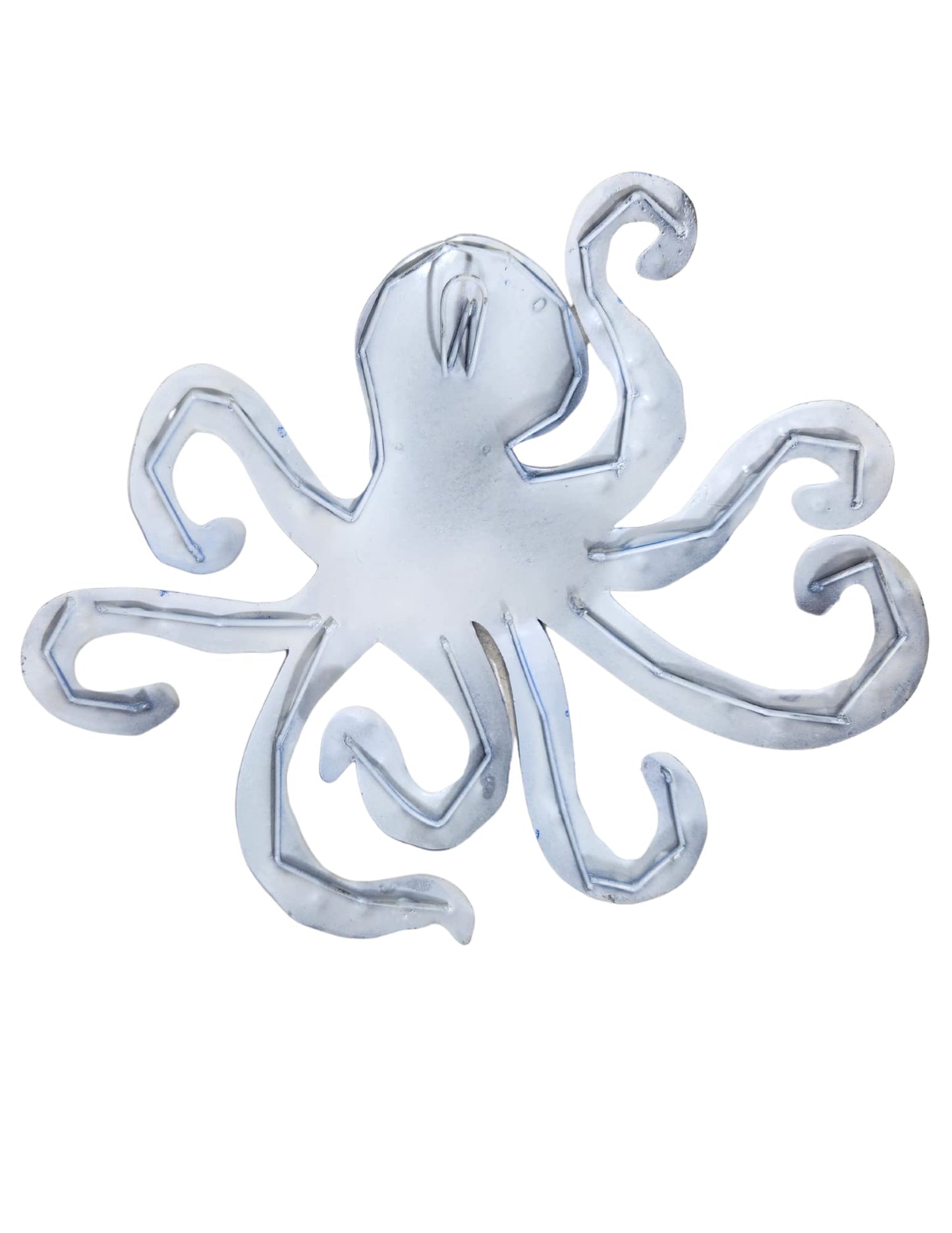 WorldBazzar HUGE BEAUTIFUL UNIQUE SEA OCEAN SET OF 3 OCTOPUS FAMILY METAL TROPICAL COASTAL NAUTICAL ISLAND WALL ART