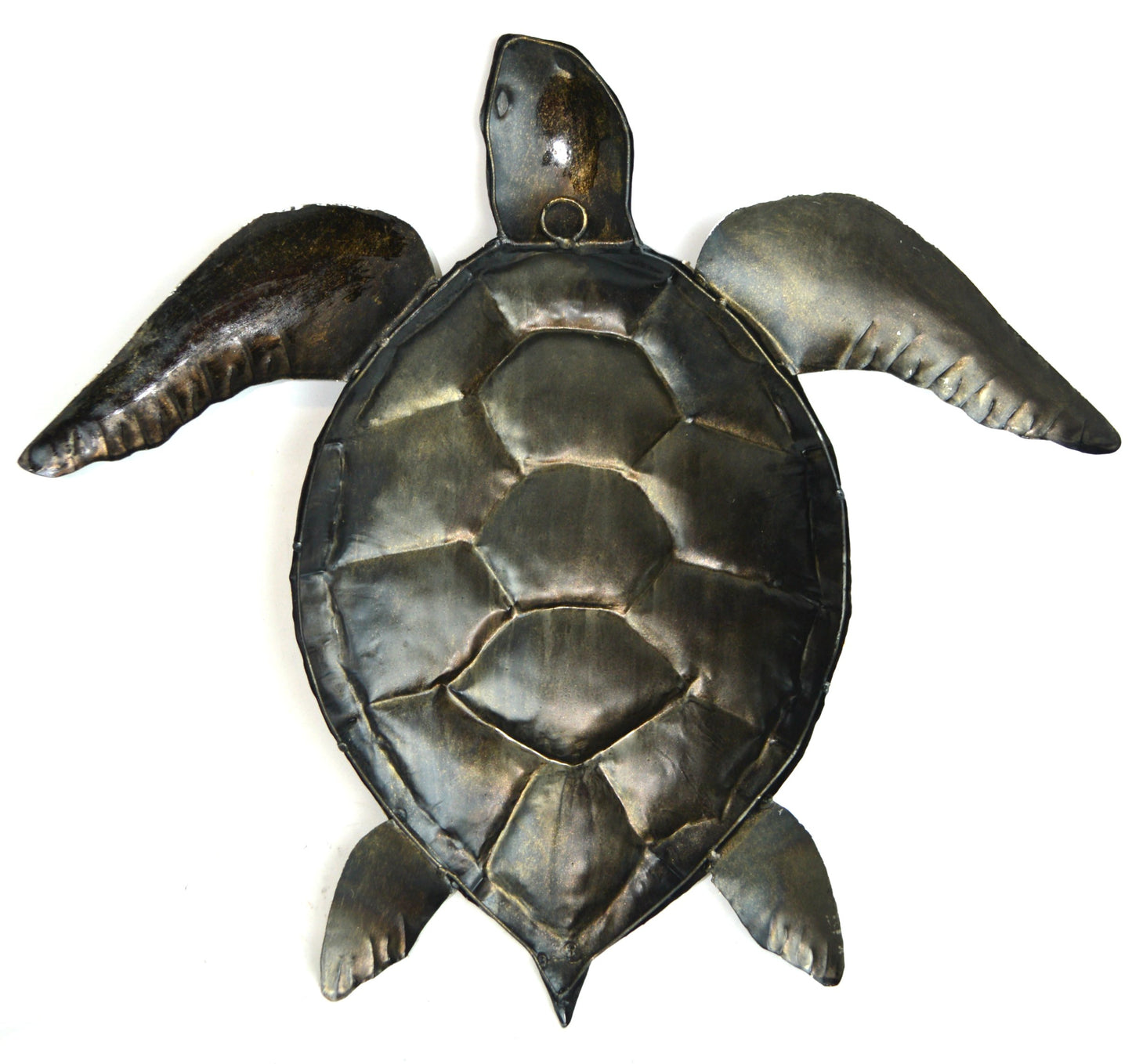 BEAUTIFUL UNIQUE SEA OCEAN TURTLE METAL TROPICAL ISLAND WALL ART