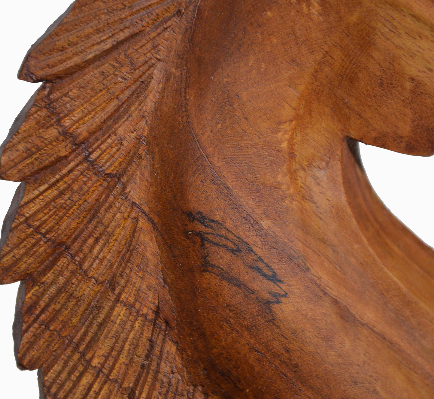 WorldBazzar Huge 20" Hand Carved Mahogany Horse Head Bust Western Statue